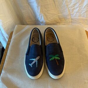 Del Toro embroidered  slip on sneakers